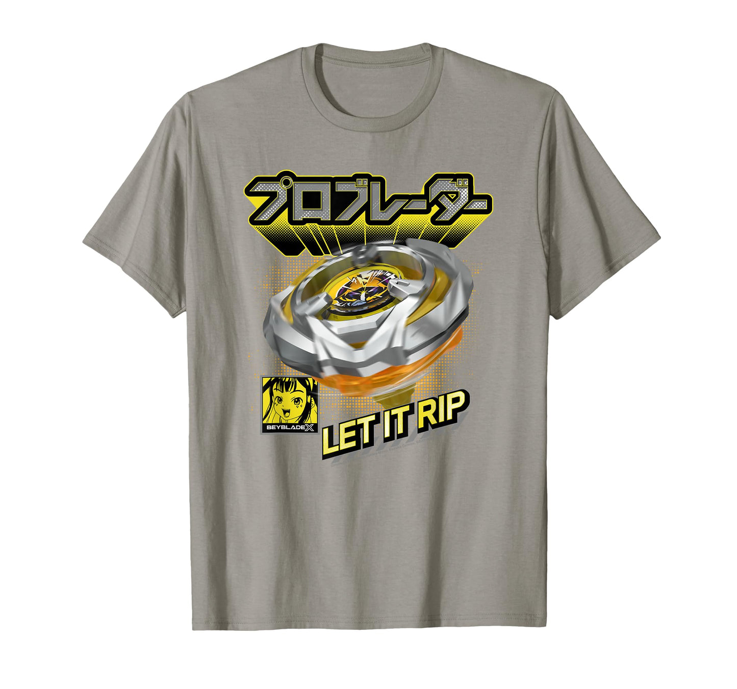 Beyblade X Pro Blader Multi Let It Rip T-Shirt