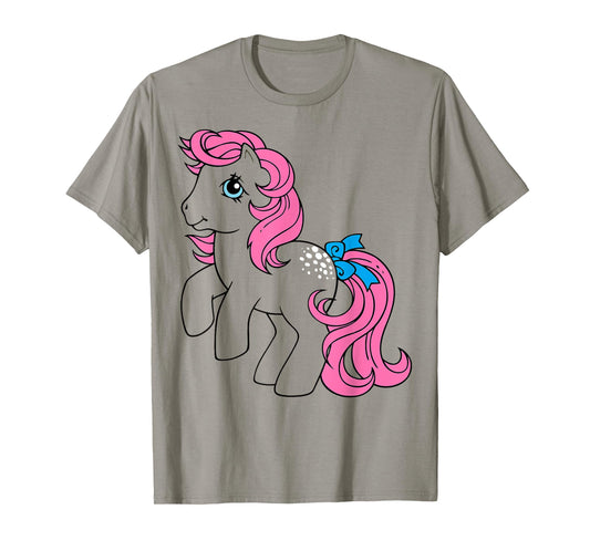 My Little Pony Vintage Cotton Candy Outline Portrait T-Shirt