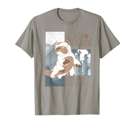 Avatar: The Last Airbender Appa Sky Bison Yip Yip TV Show T-Shirt