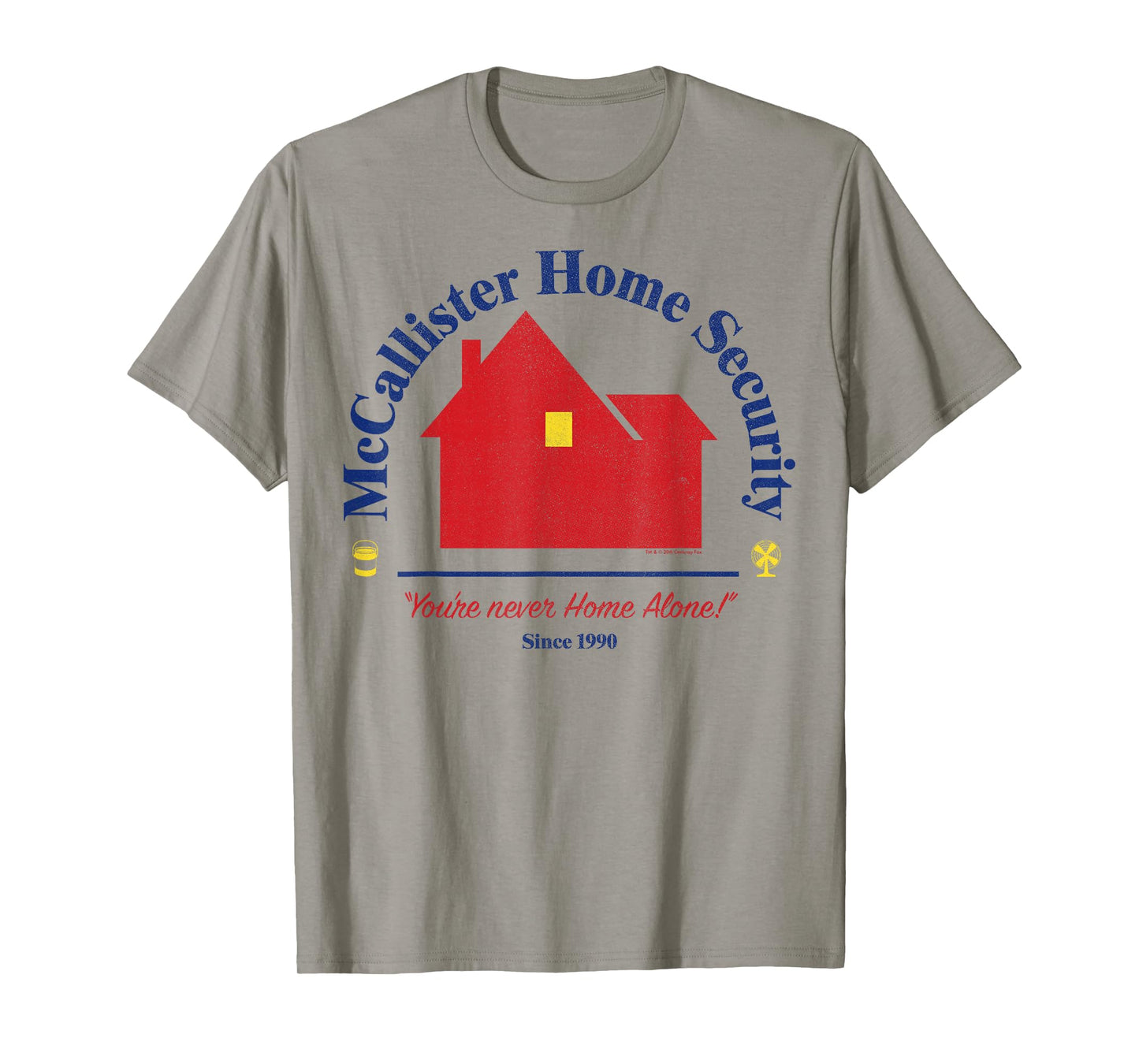 Home Alone McCallister Home Security Logo T-Shirt