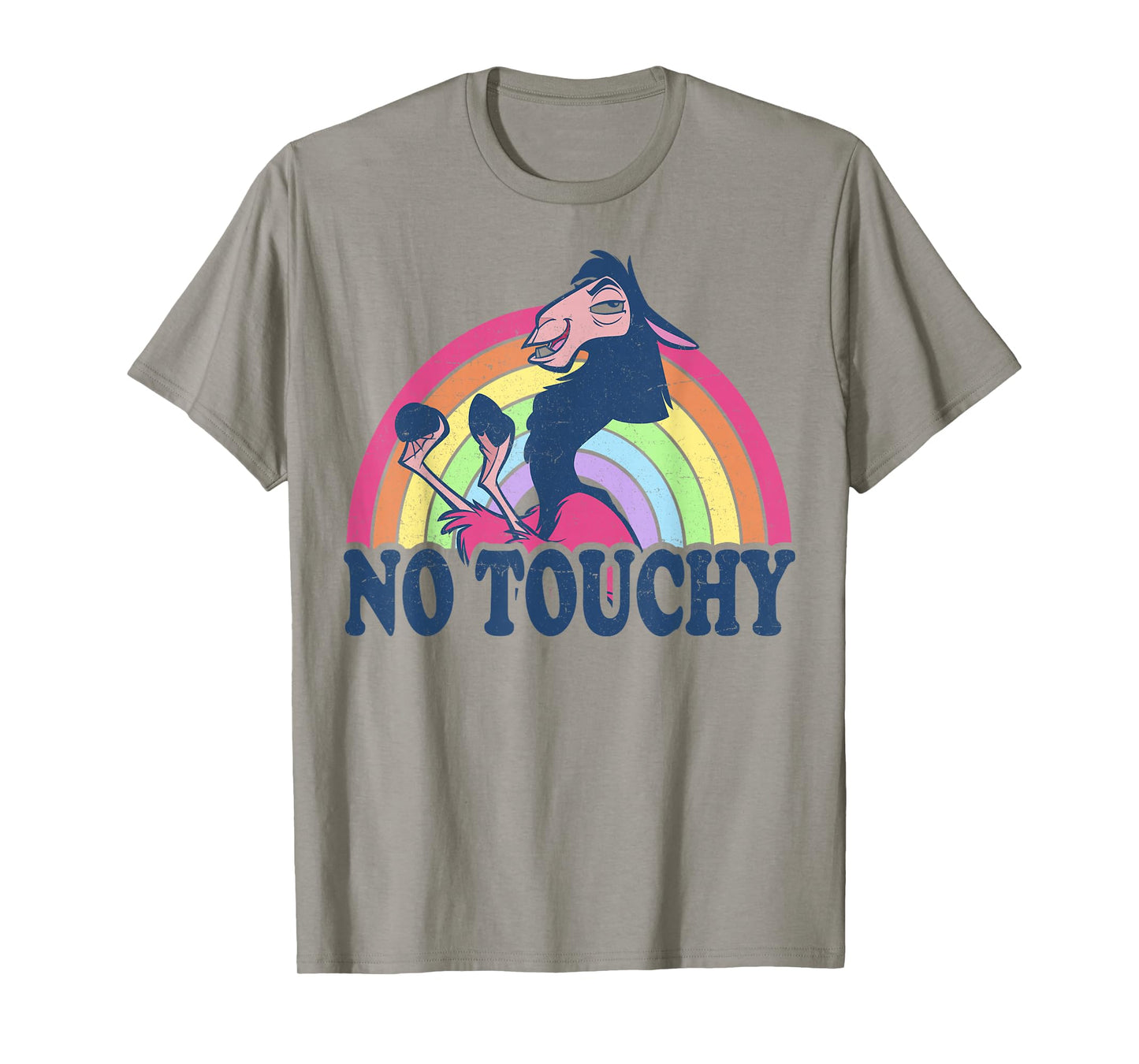 Disney The Emperor's New Groove Kuzco Rainbow No Touchy T-Shirt