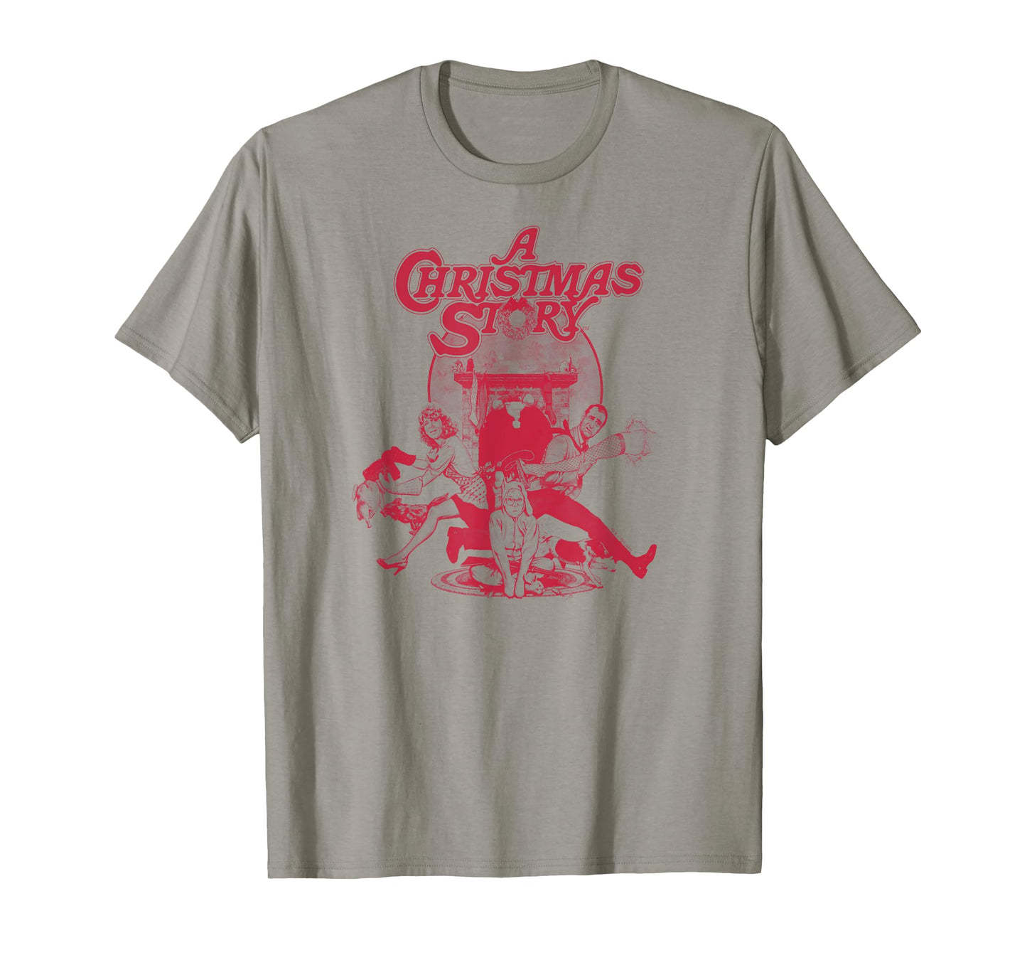 A Christmas Story Red Vintage Poster Funny Holiday T-Shirt