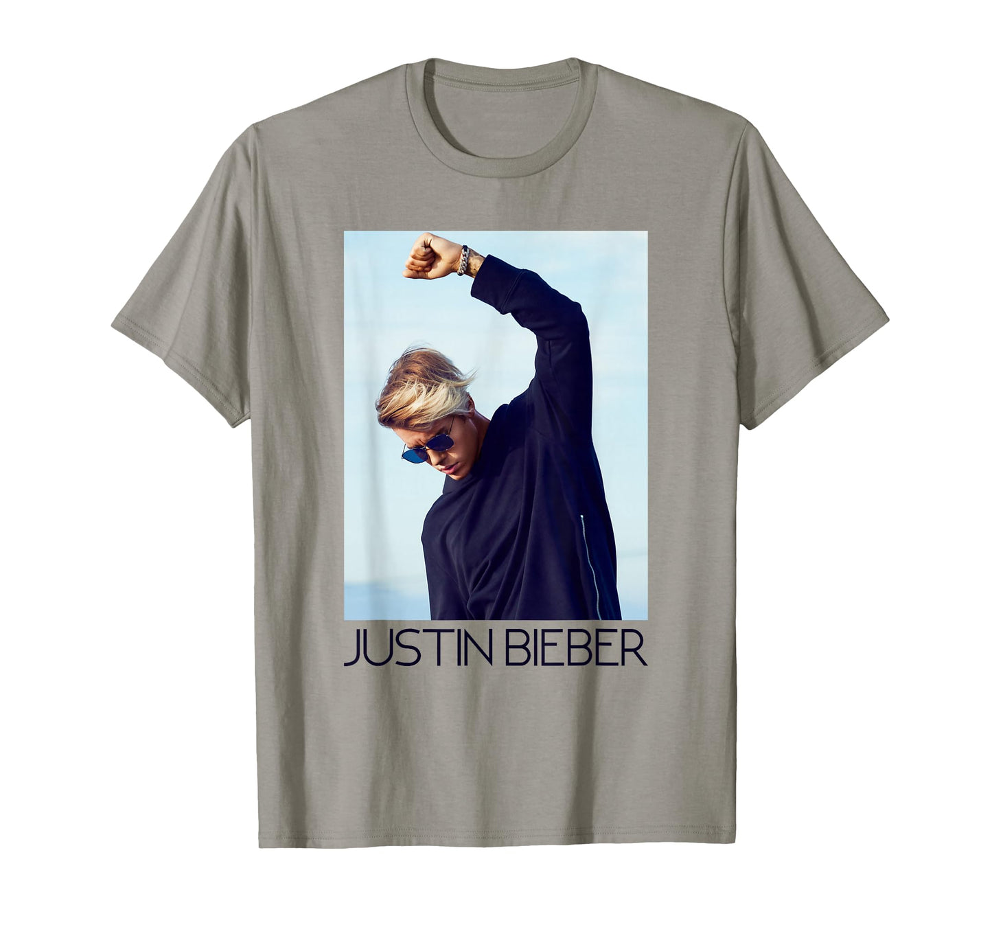 Justin Bieber Official Blue Shades Fist T-Shirt