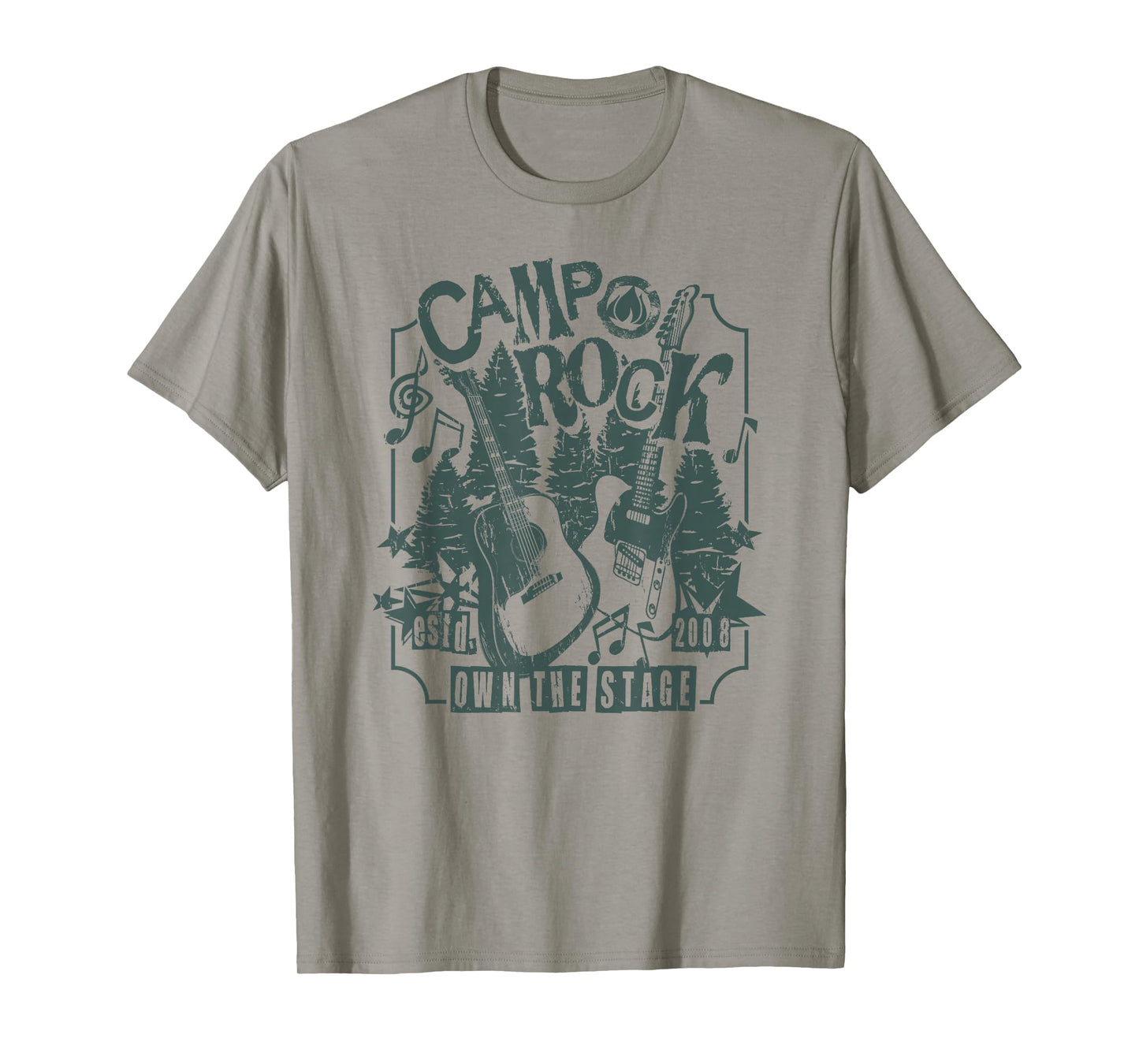Disney Camp Rock Estd. 2008 Own The Stage Distressed Poster T-Shirt