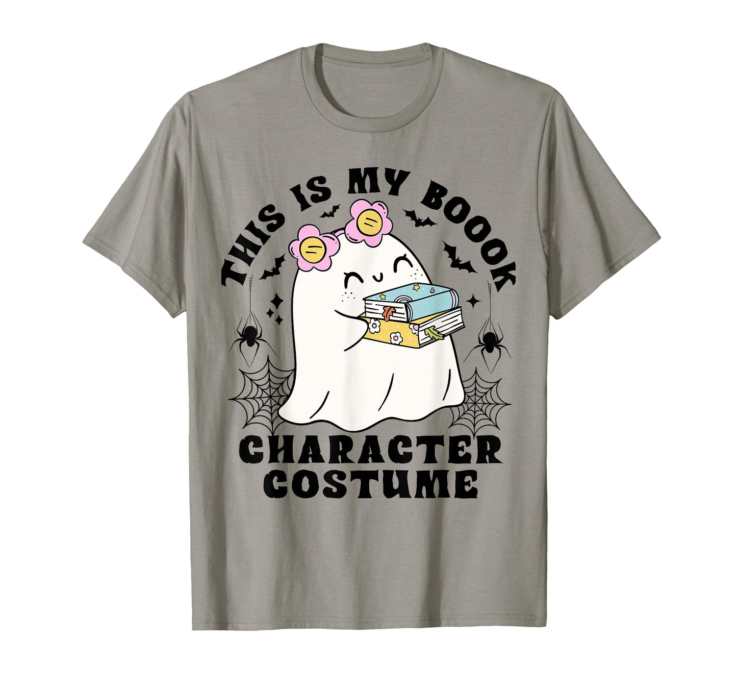 This is My Book Character Costume-Funny Halloween Ghost Kids T-Shirt