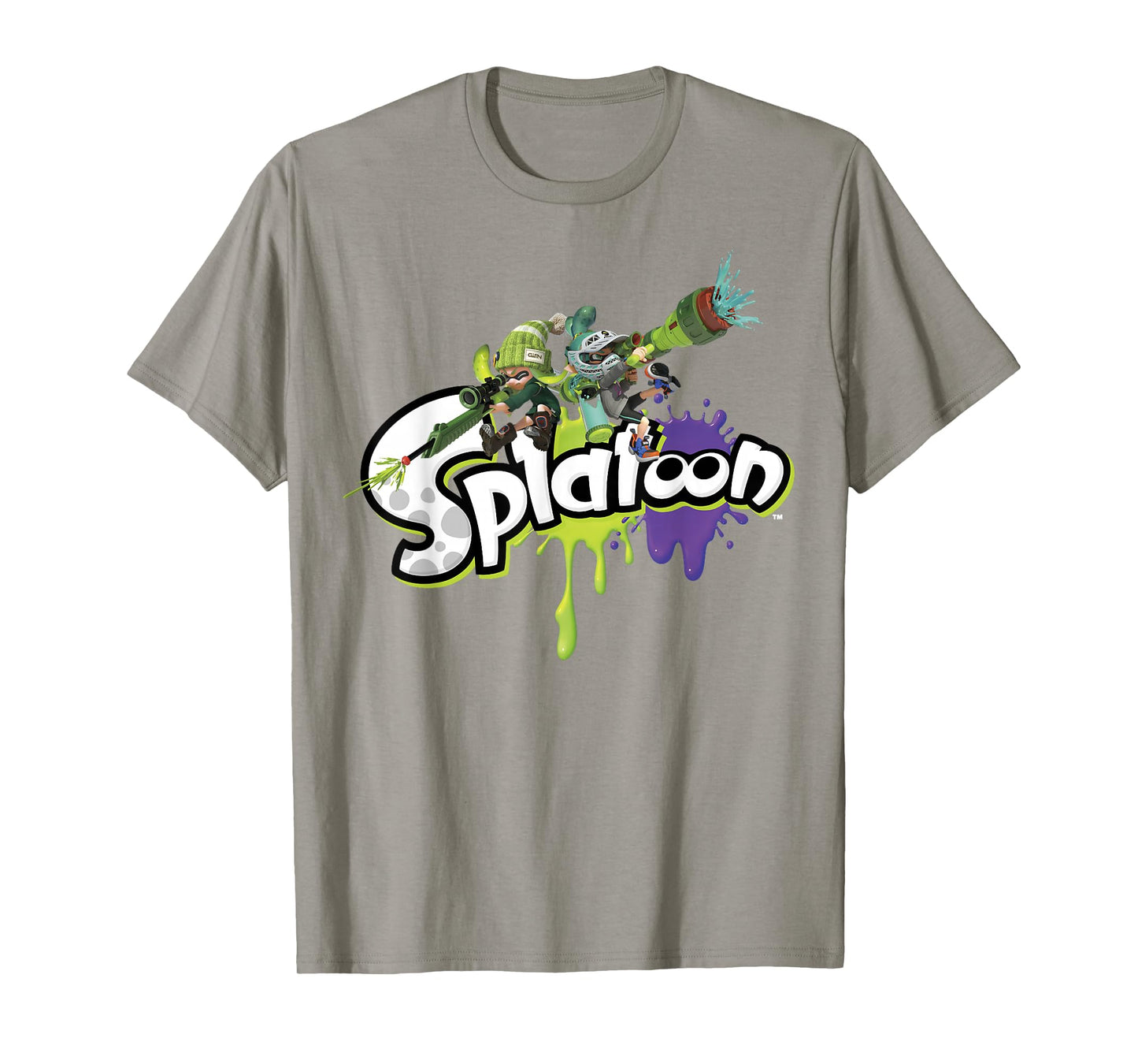 Nintendo Splatoon Splatter Back To Back Graphic T-Shirt T-Shirt