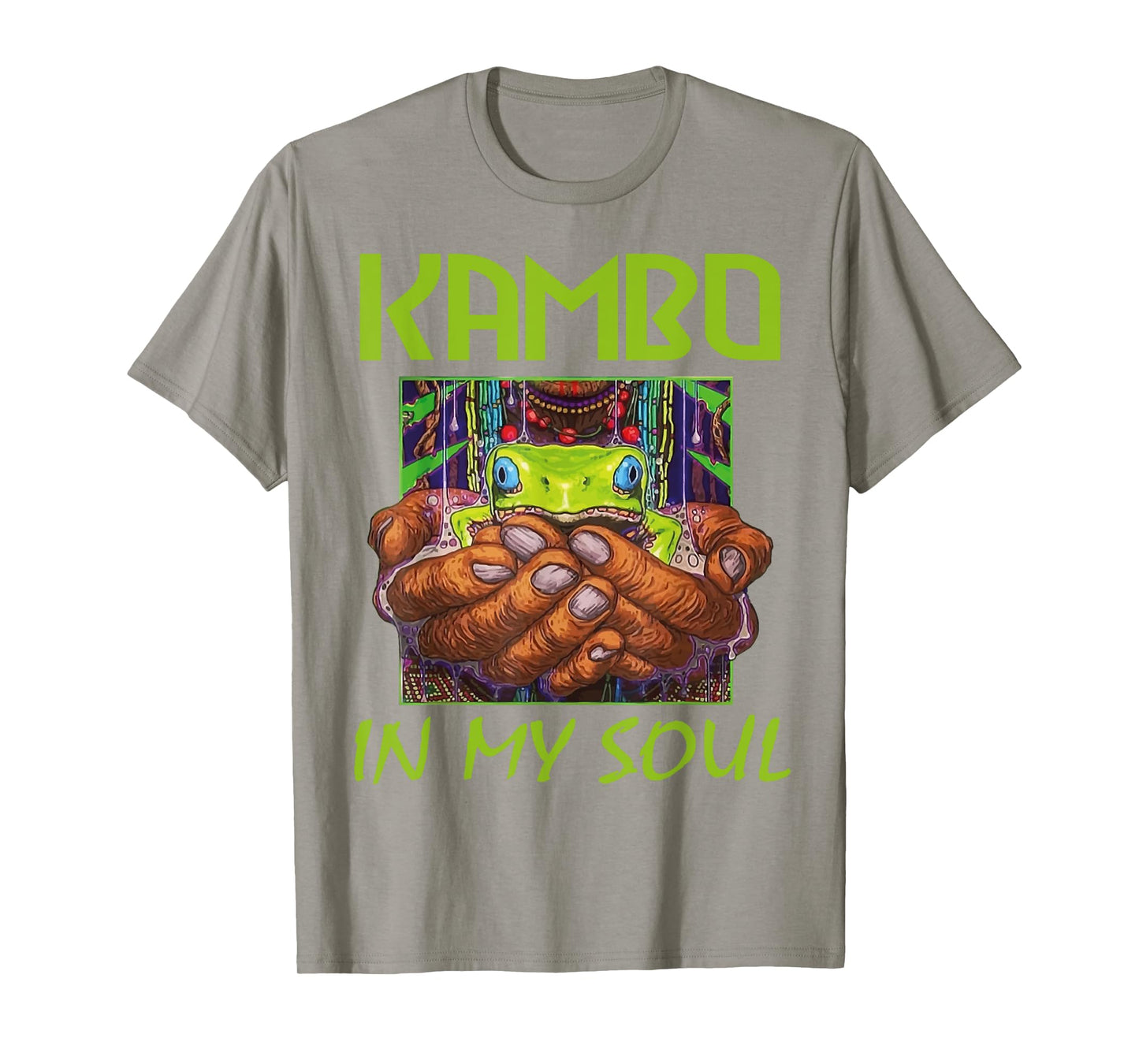 Kambo In my Soul Kambo Ceremony Clothing | Sapo Frog T-Shirt T-Shirt