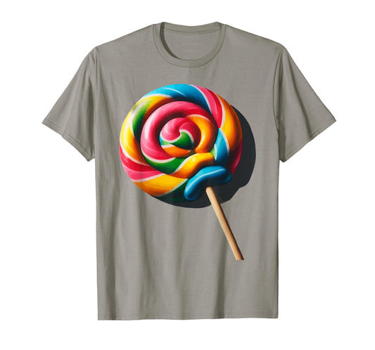 Lollipop Design For Women Men Kids Lollipop Candy Lover T-Shirt