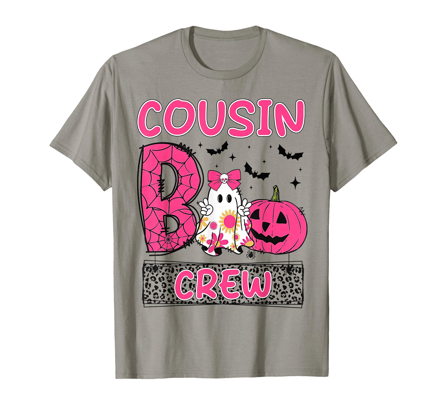 Cousin Boo Crew Girls Kids Matching Family Halloween T-Shirt