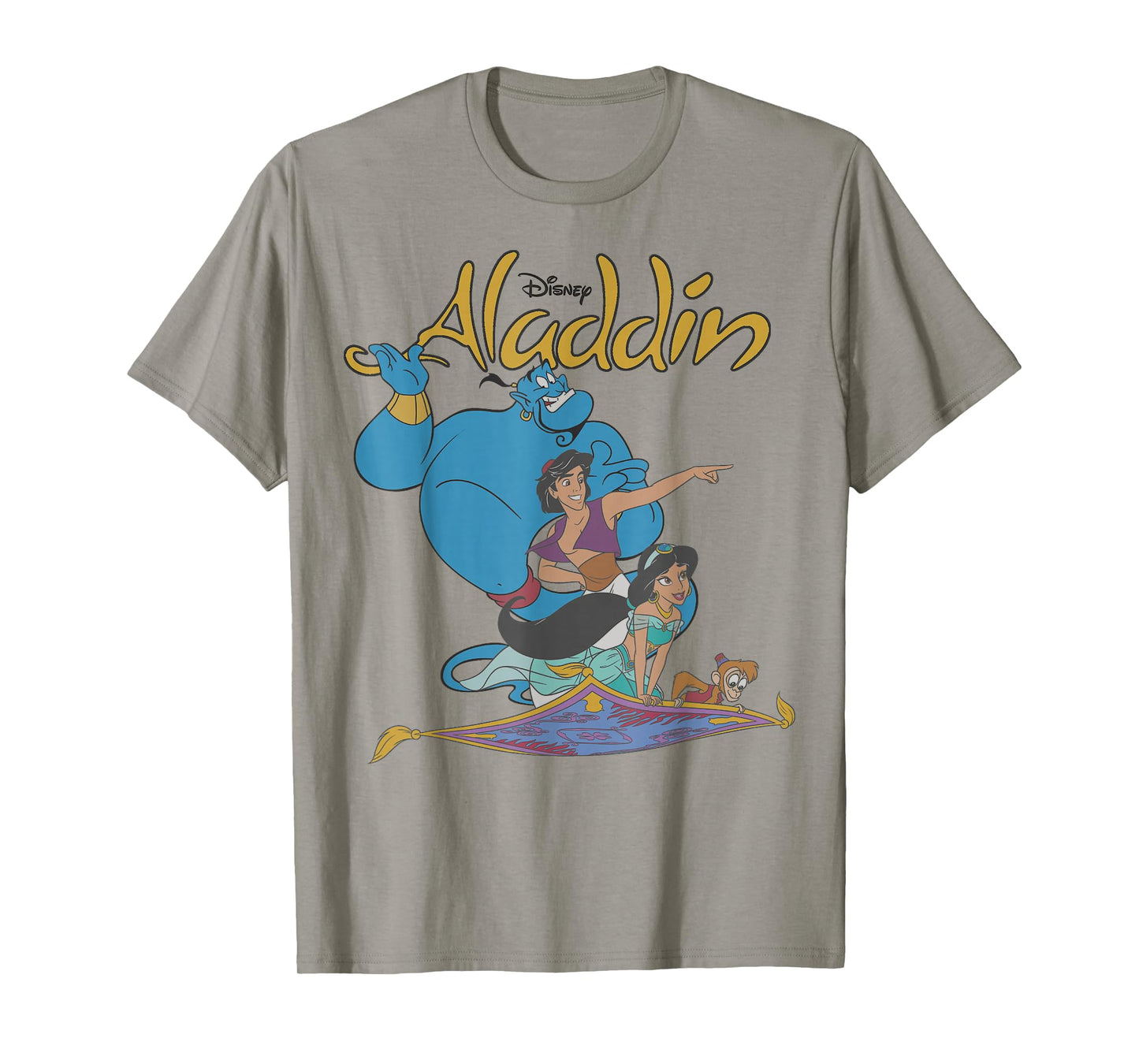Disney Aladdin Vintage Group Shot Logo T-Shirt