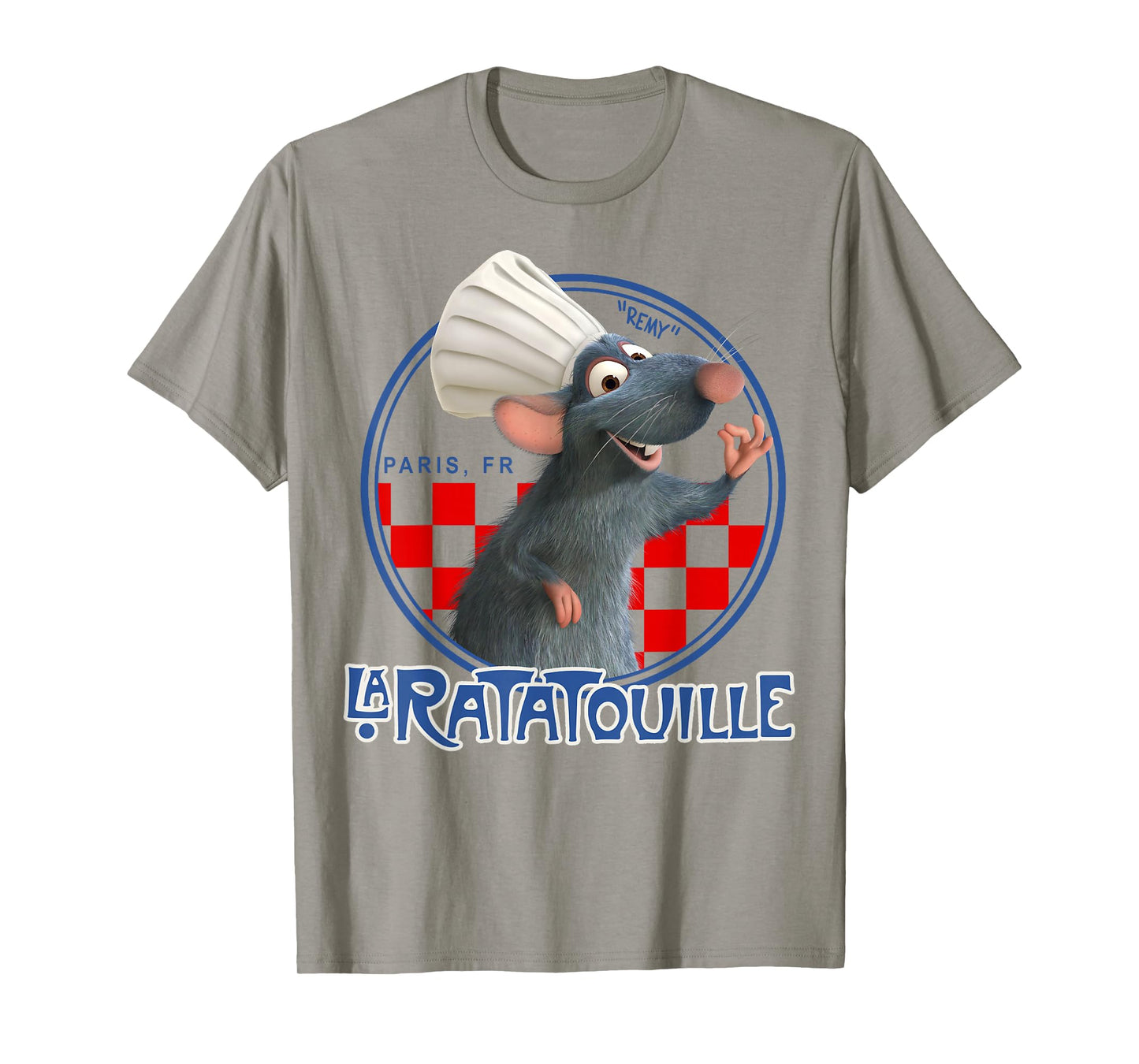 Disney Pixar Ratatouille Remy Chef Hat Portrait Graphic Tee T-Shirt Small