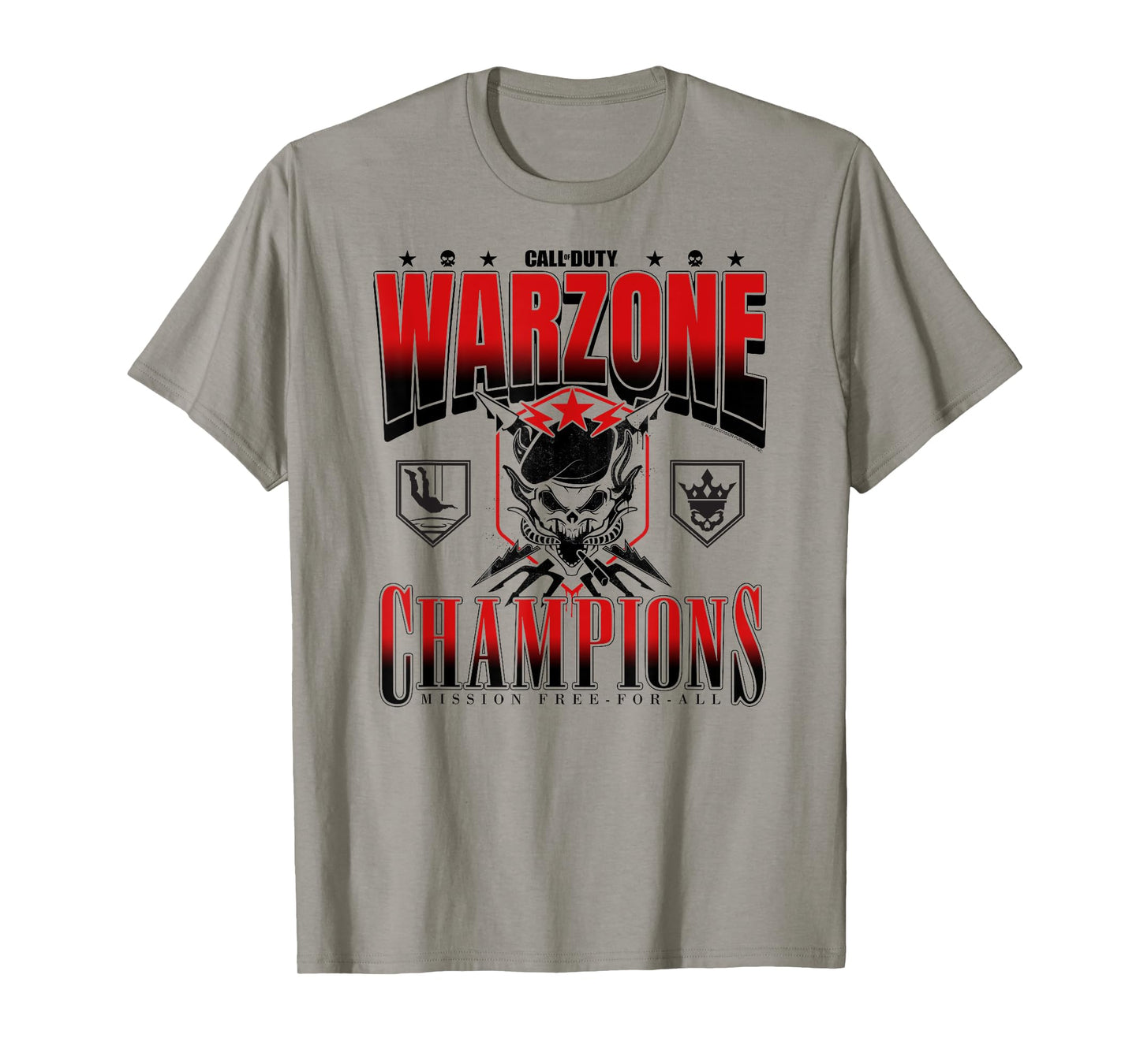 Call of Duty Warzone Champions Retro Video Game T-Shirt