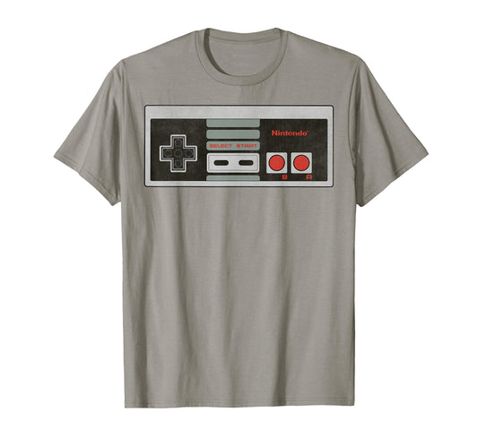 Nintendo Entertainment Retro NES Controller Graphic T-Shirt T-Shirt