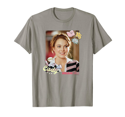 Mean Girls Iconic Cady Heron So Fetch! Big Chest Portrait T-Shirt