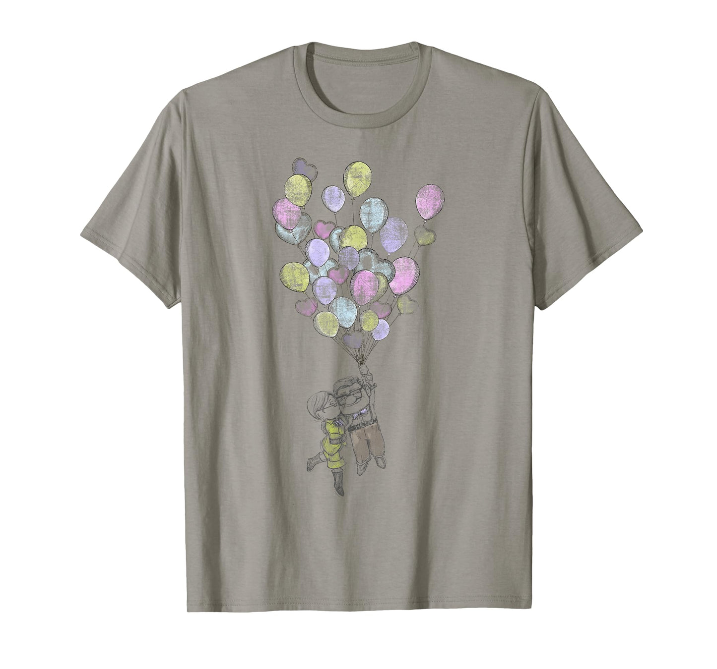 Disney Pixar Up Ellie & Carl Balloons T-Shirt