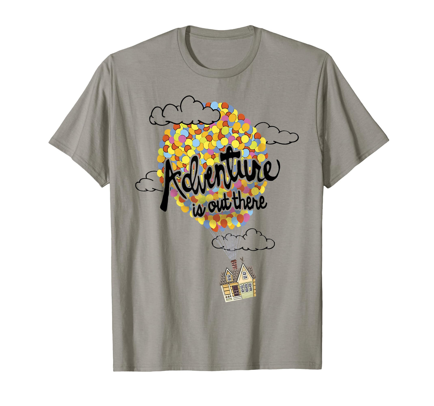 Disney Pixar Up Adventure is Out There House Balloon Graphic T-Shirt