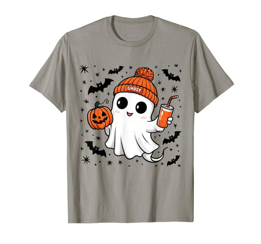 Cute Ghost Halloween Costume Toddler Kids Boys Girls T-Shirt
