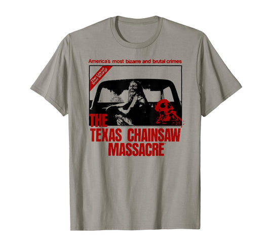 The Texas Chainsaw Massacre Back of Truck Sally Horror T-Shirt