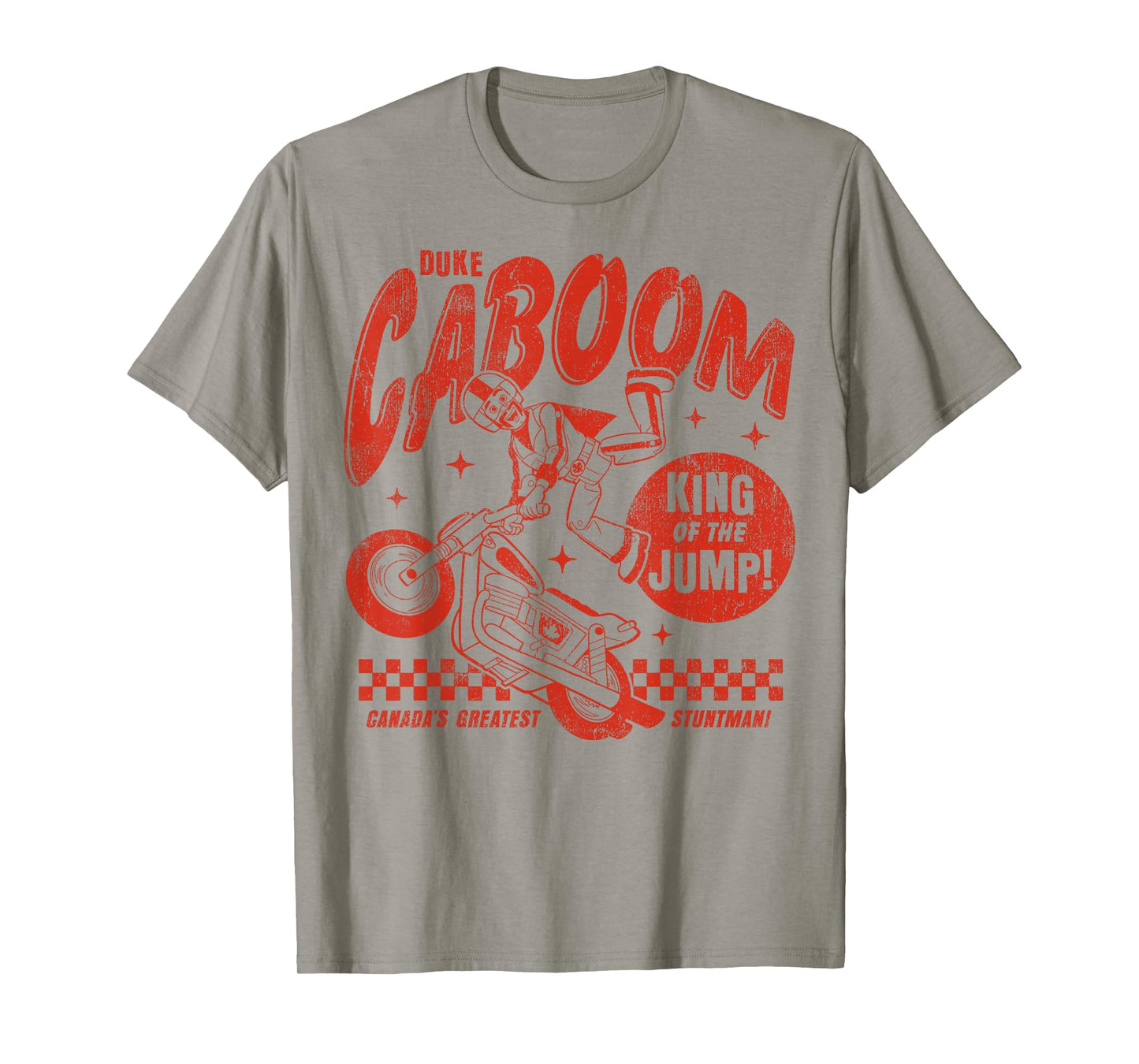 Disney Pixar Toy Story Duke Caboom Greatest Stuntman T-Shirt