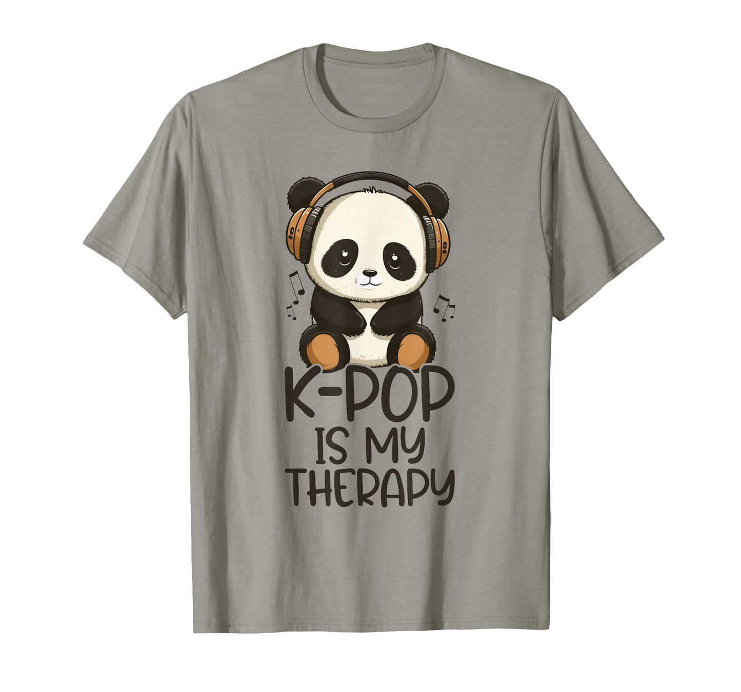 K-Pop Is My Therapy Panda Kpop Merch K-pop Merchandise T-Shirt