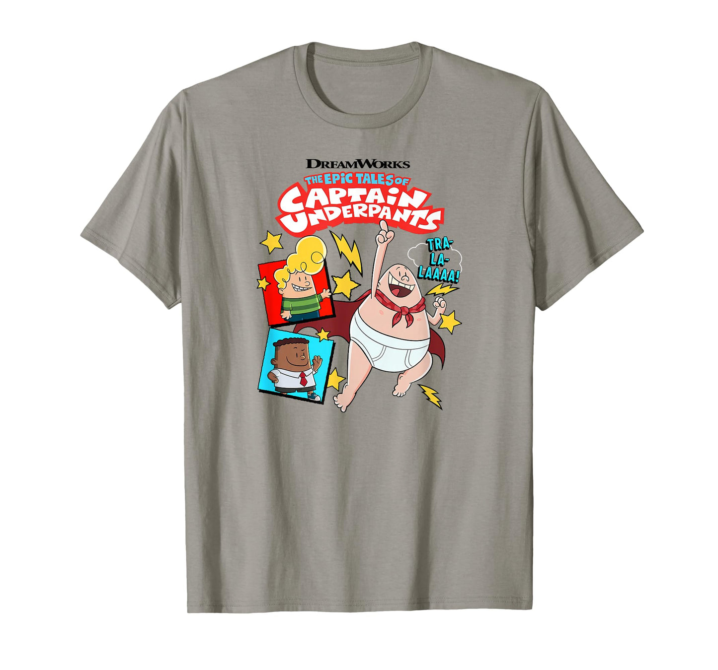 Captain Underpants The First Epic Film Tra-la-laaaa! T-Shirt
