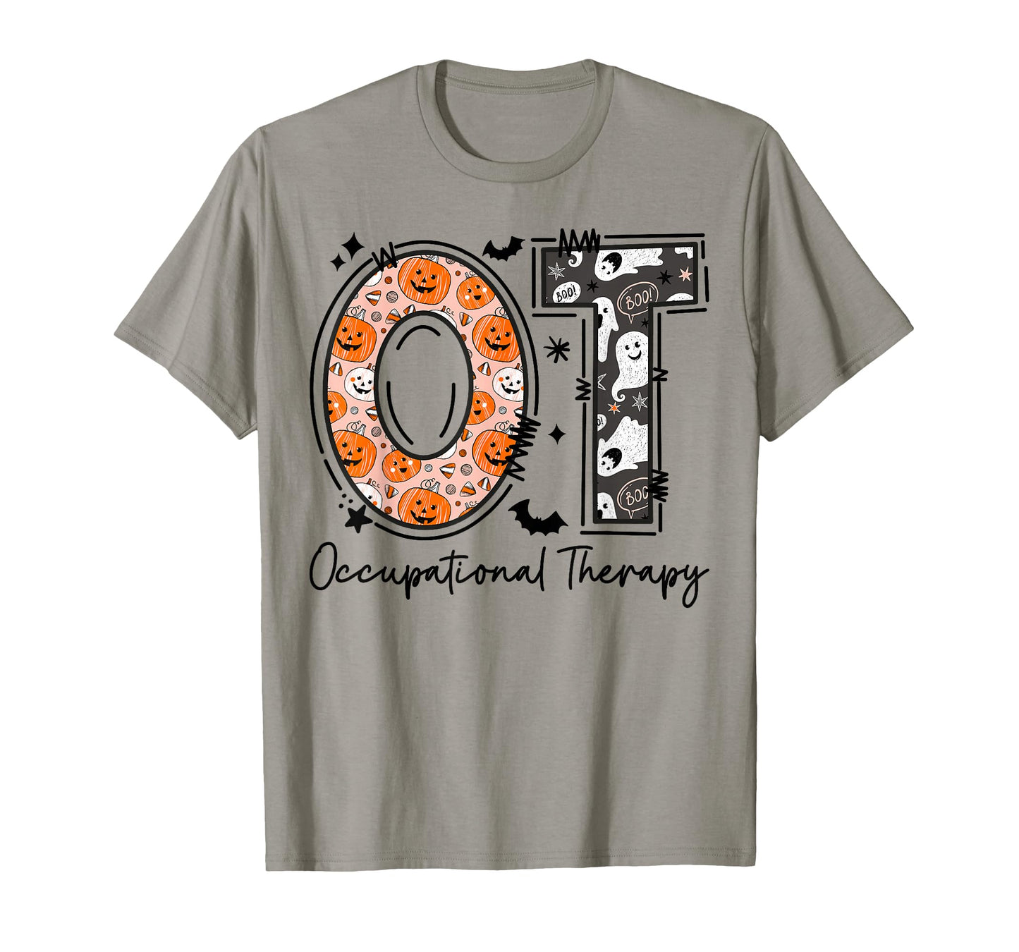 OT Occupational Therapy Therapist Halloween OTA Spooky T-Shirt