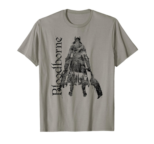 Bloodborne Hunter Distorted Landscape T-Shirt