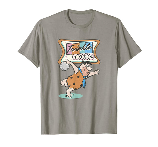 The Flintstones Twinkle Toes Fred Flintstone Bowling Alley T-Shirt
