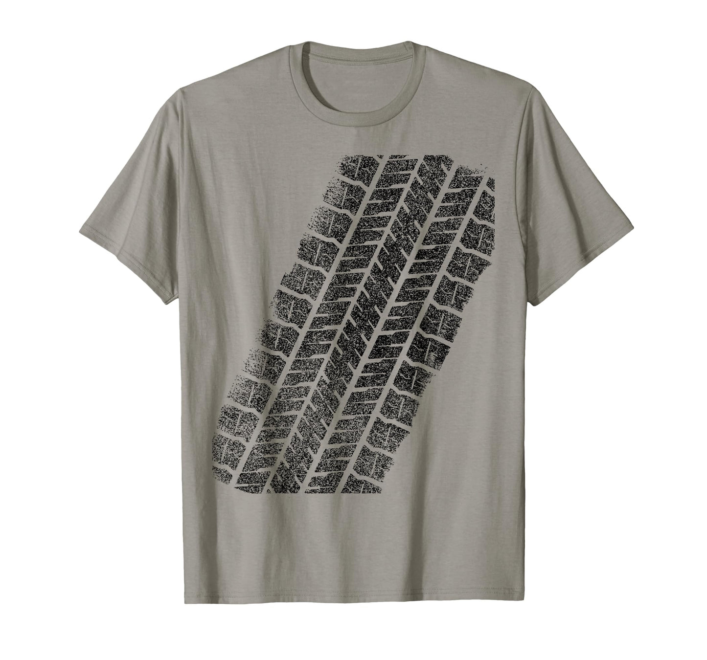Tire Track Funny Halloween T-Shirt