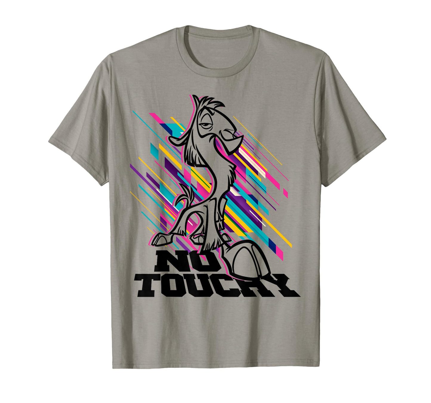 Disney Emperor's New Groove No Touchy Bright Graphic T-Shirt T-Shirt