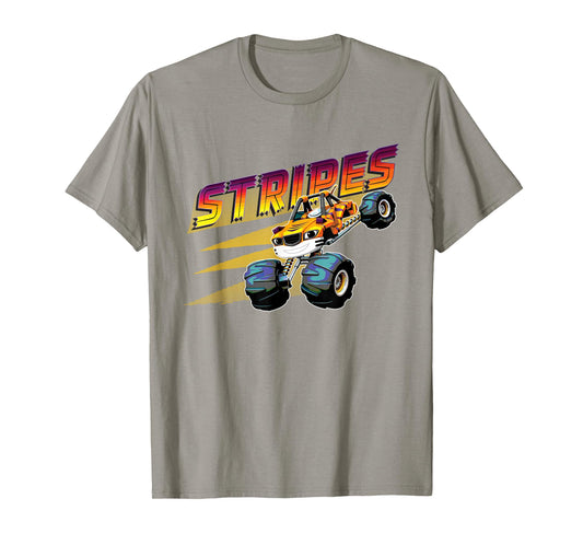 Blaze and the Monster Machines Stripes Badge T-Shirt
