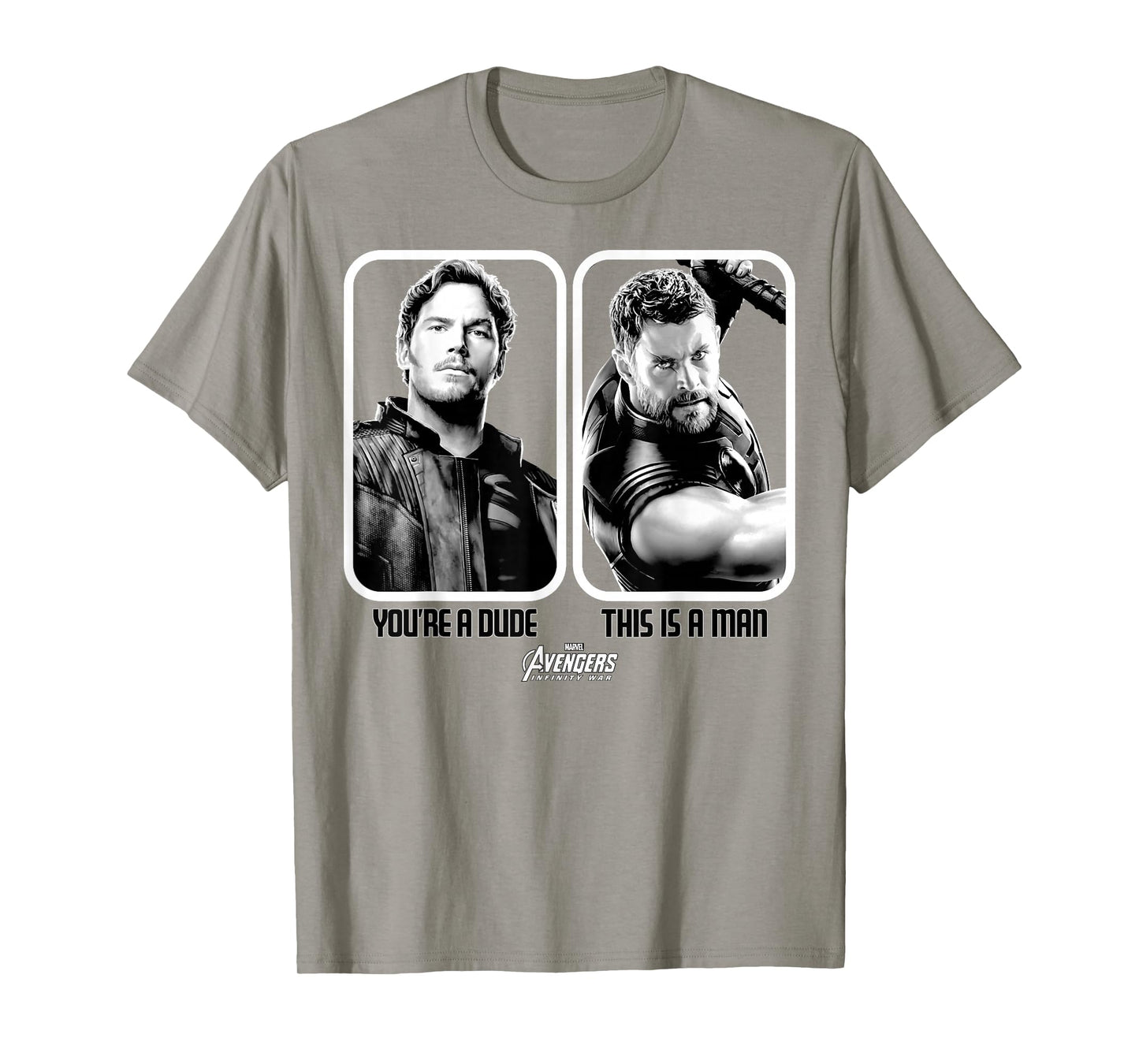 Marvel Infinity War Star-Lord Thor is A Man Graphic T-Shirt T-Shirt