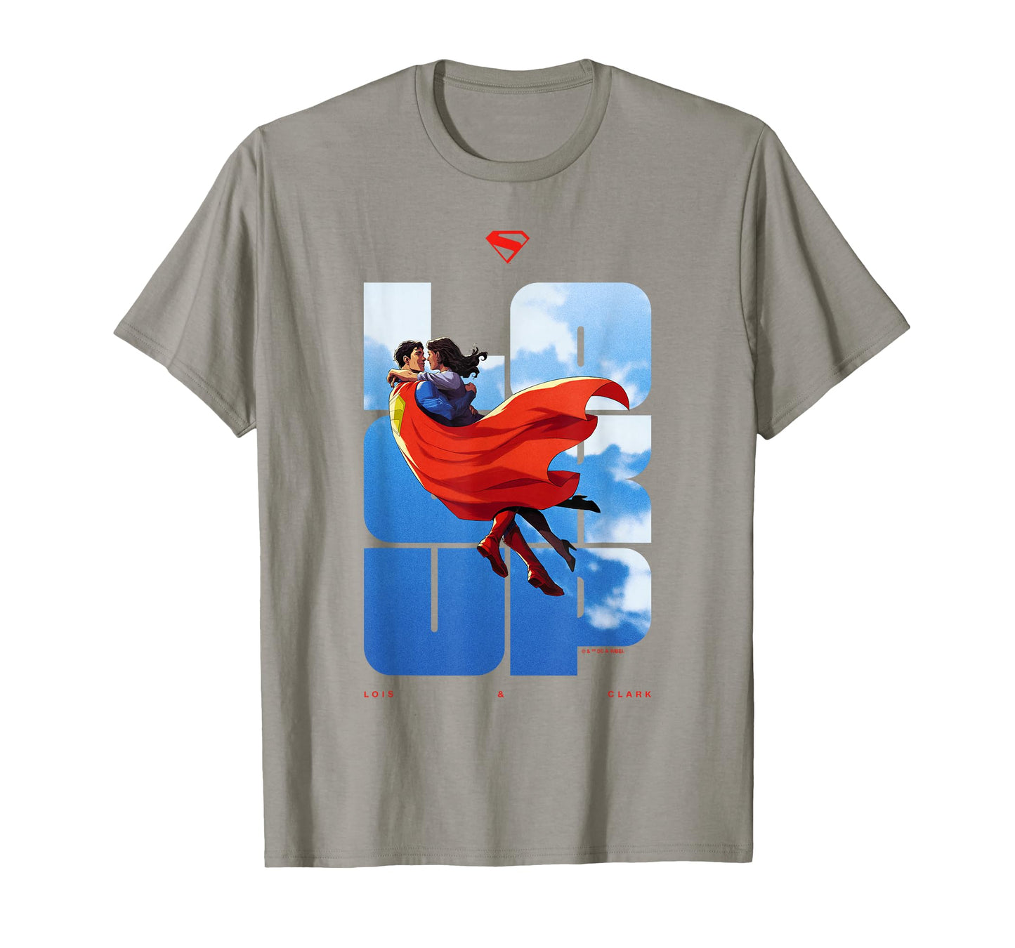 Superman (2025) Superman Lois Look Up T-Shirt