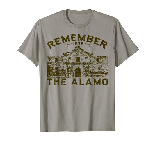 Remember The Alamo Souvenir History San Antonio Texas T-Shirt