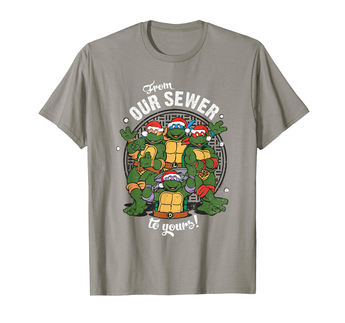 TMNT From Our Sewer to Yours Happy Holidays T-Shirt