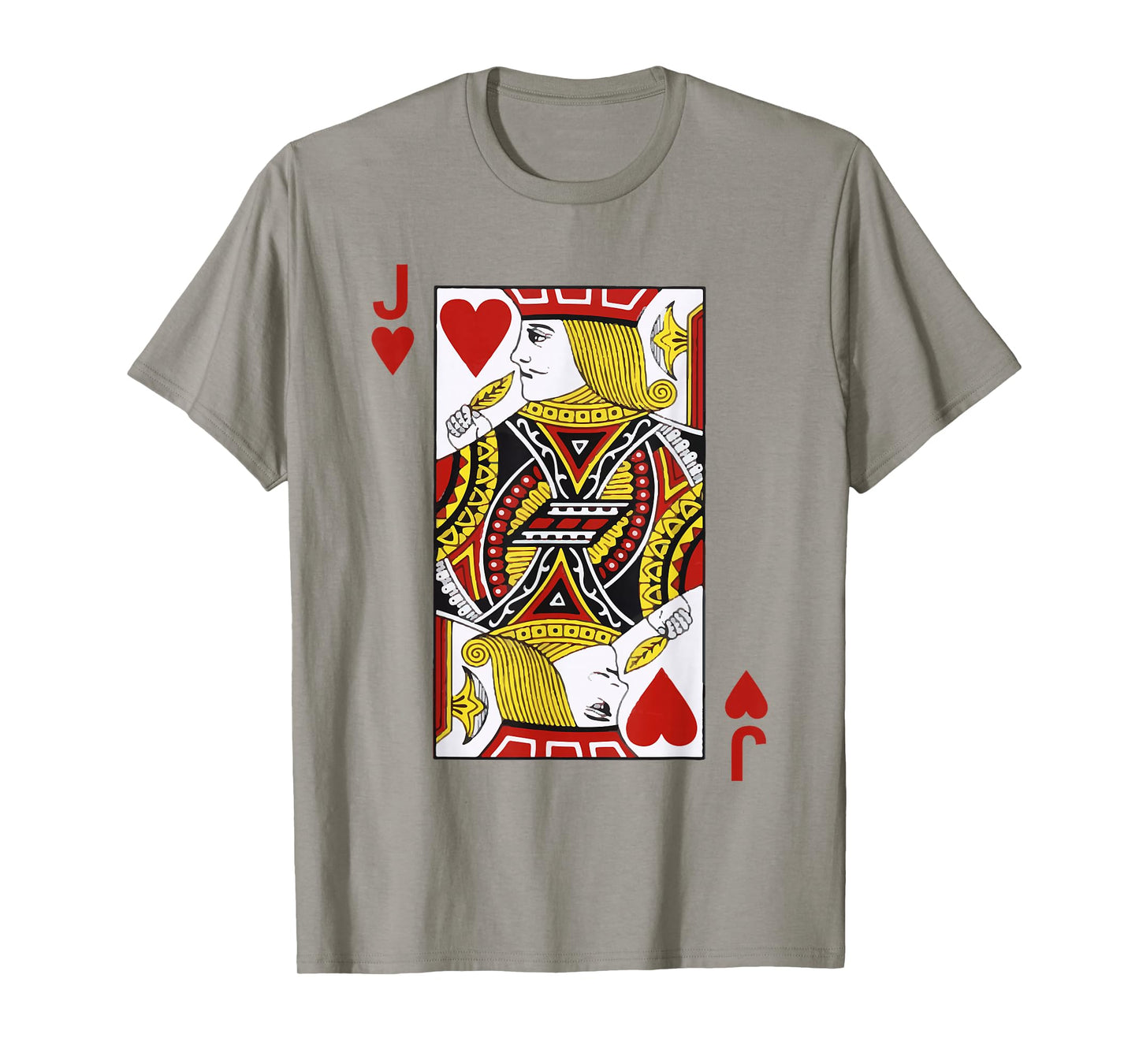 Jack of hearts Tshirt Blackjack Cards Poker 21 JTee shirt T-Shirt