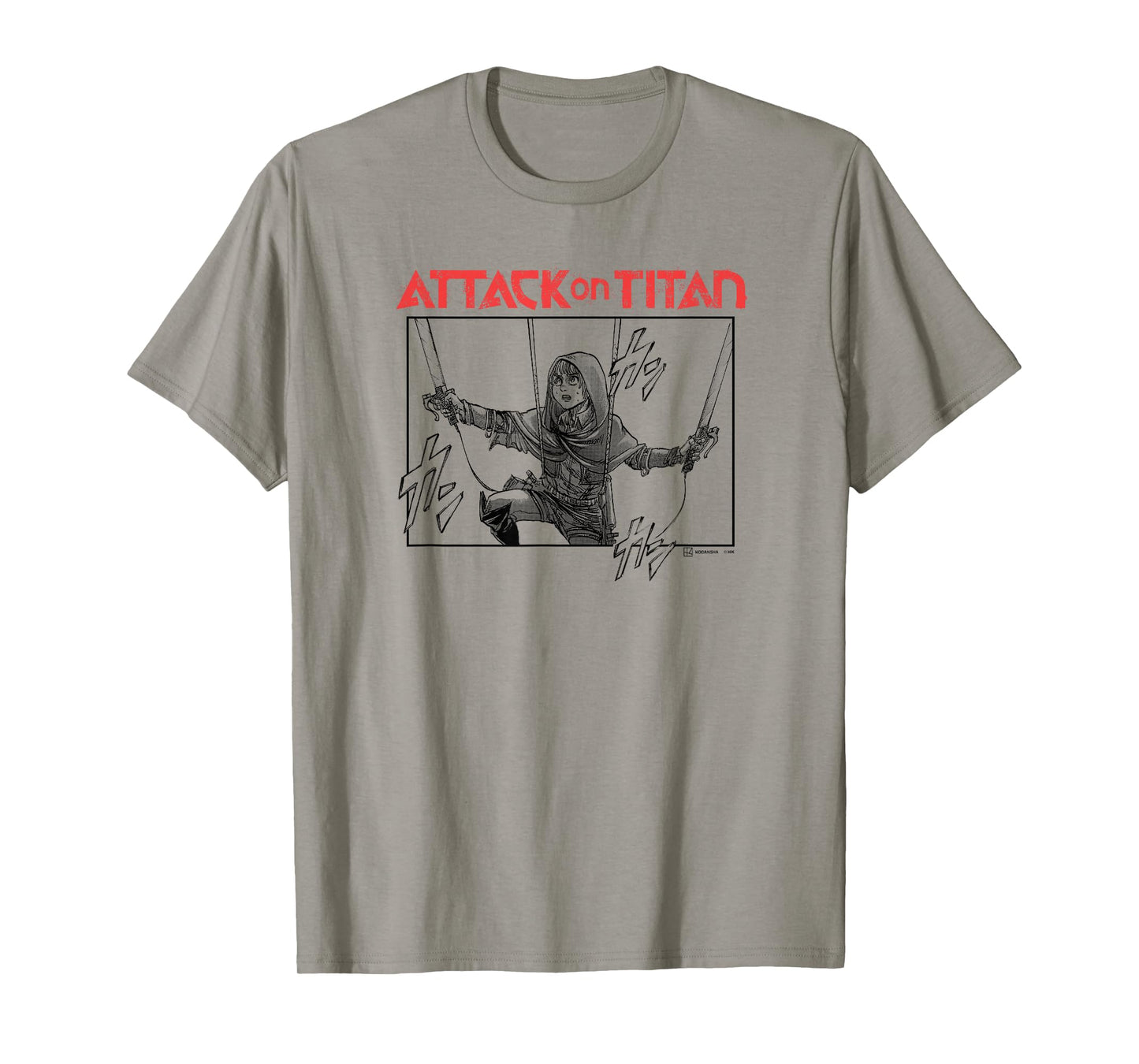 Attack on Titan Armin Arlet Survey Corps Manga Portrait T-Shirt