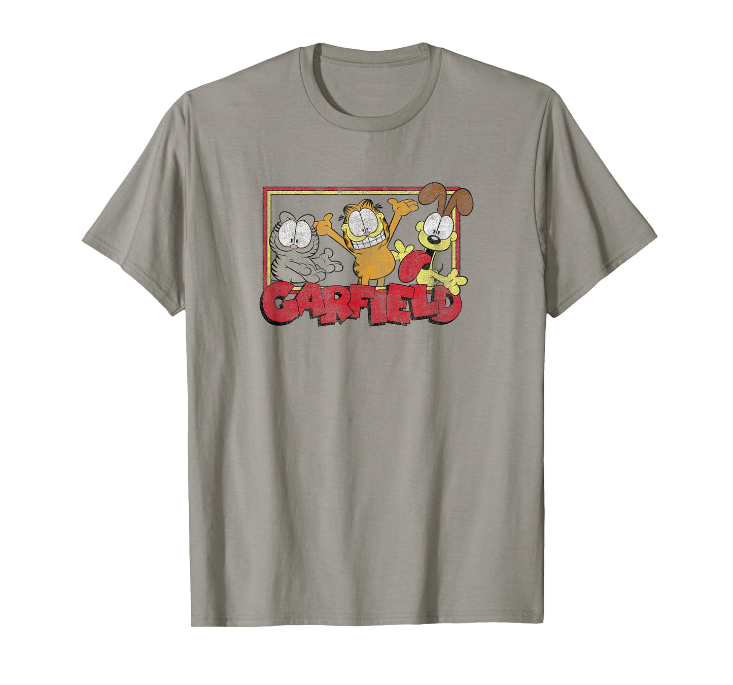 Garfield Odie Garfield Nermal Group T-Shirt Small