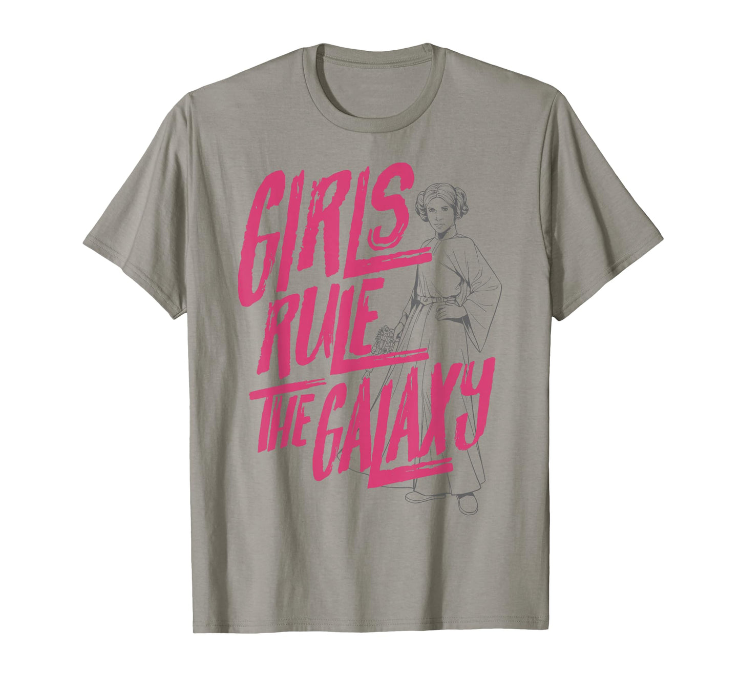 Star Wars Princess Leia Girls Rule The Galaxy T-Shirt