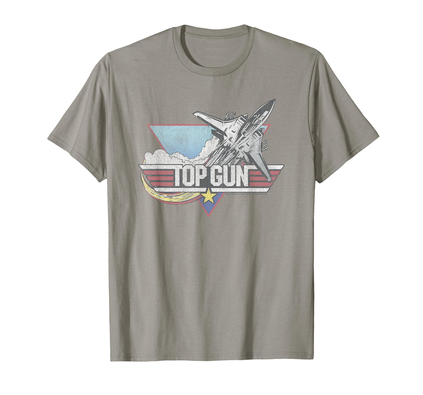 Top Gun Retro Jet Logo T-Shirt