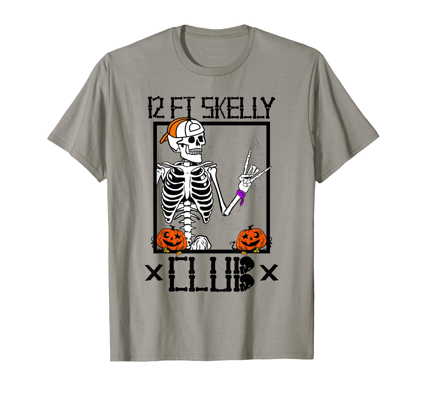 12 FT Skelly Club - Halloween 12 Foot Skeleton T-Shirt