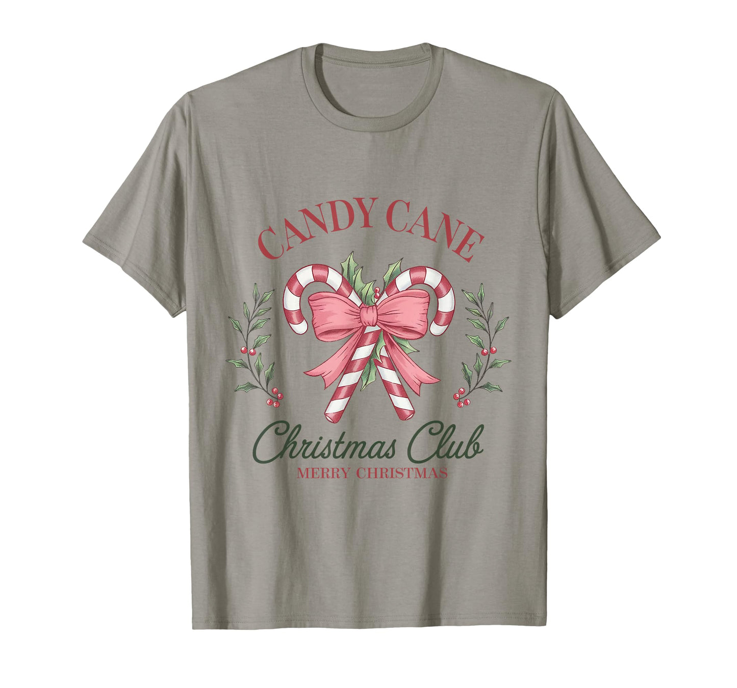 Candy Cane Christmas Holiday Season Xmas T-Shirt