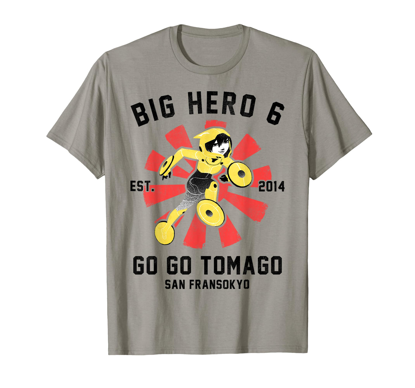 Disney Big Hero 6 Go Go Tomago Poster Graphic T-Shirt T-Shirt