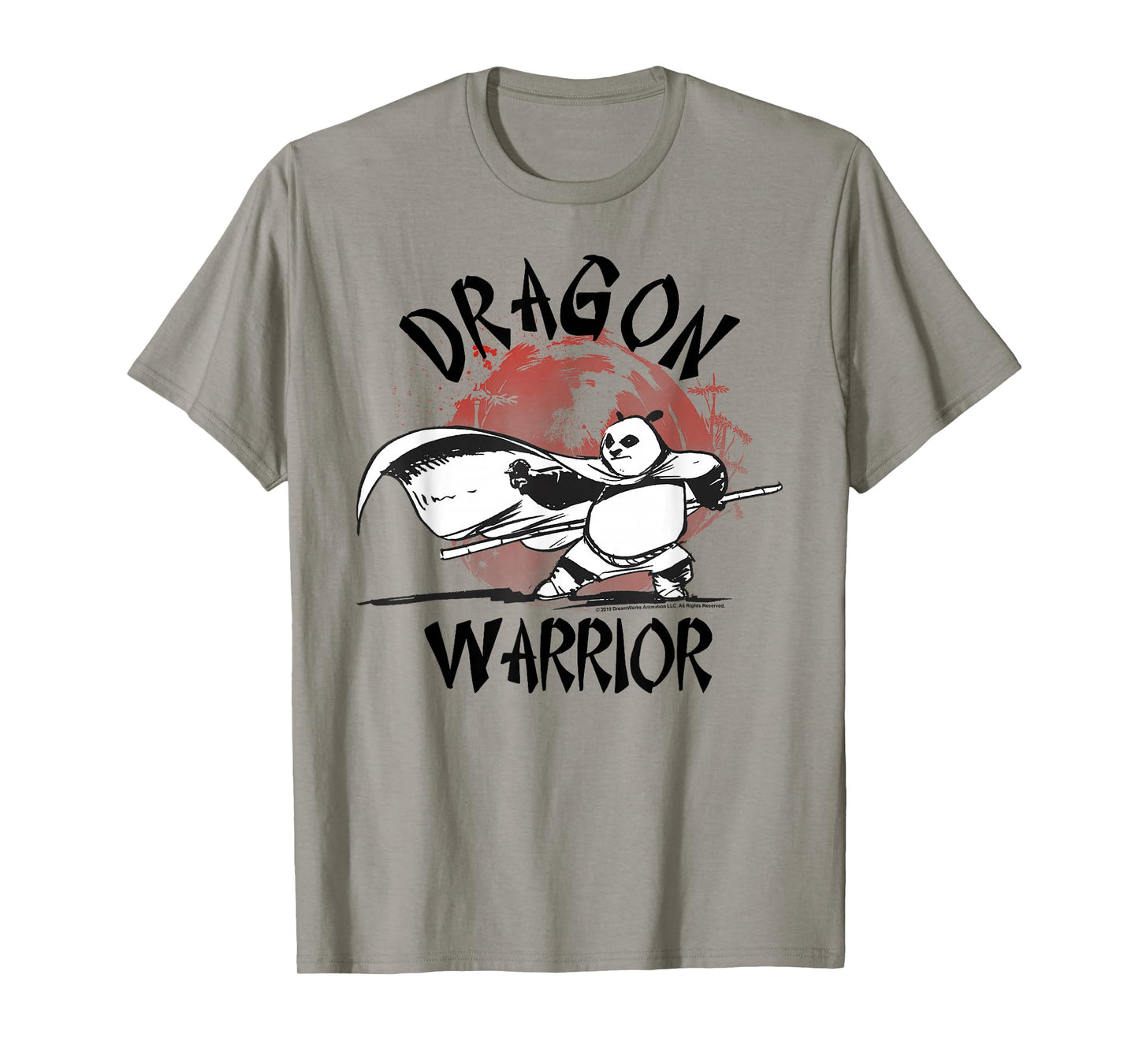 Kung Fu Panda Dragon Warrior Action Pose Portrait T-Shirt