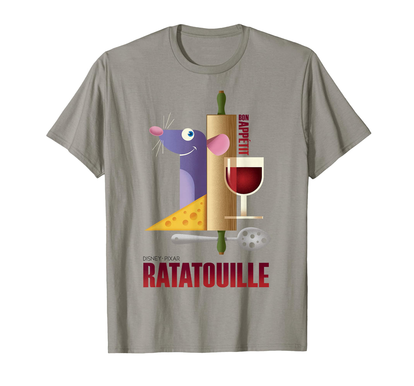 Disney Pixar Ratatouille Bon Appetit Poster T-Shirt
