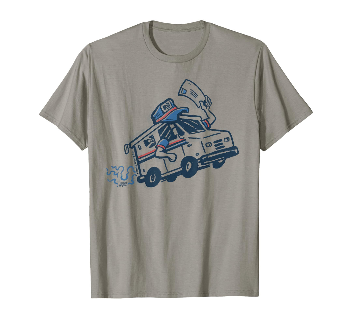 Postal Service Mailman Truck T-Shirt