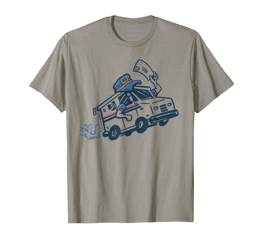 Postal Service Mailman Truck T-Shirt