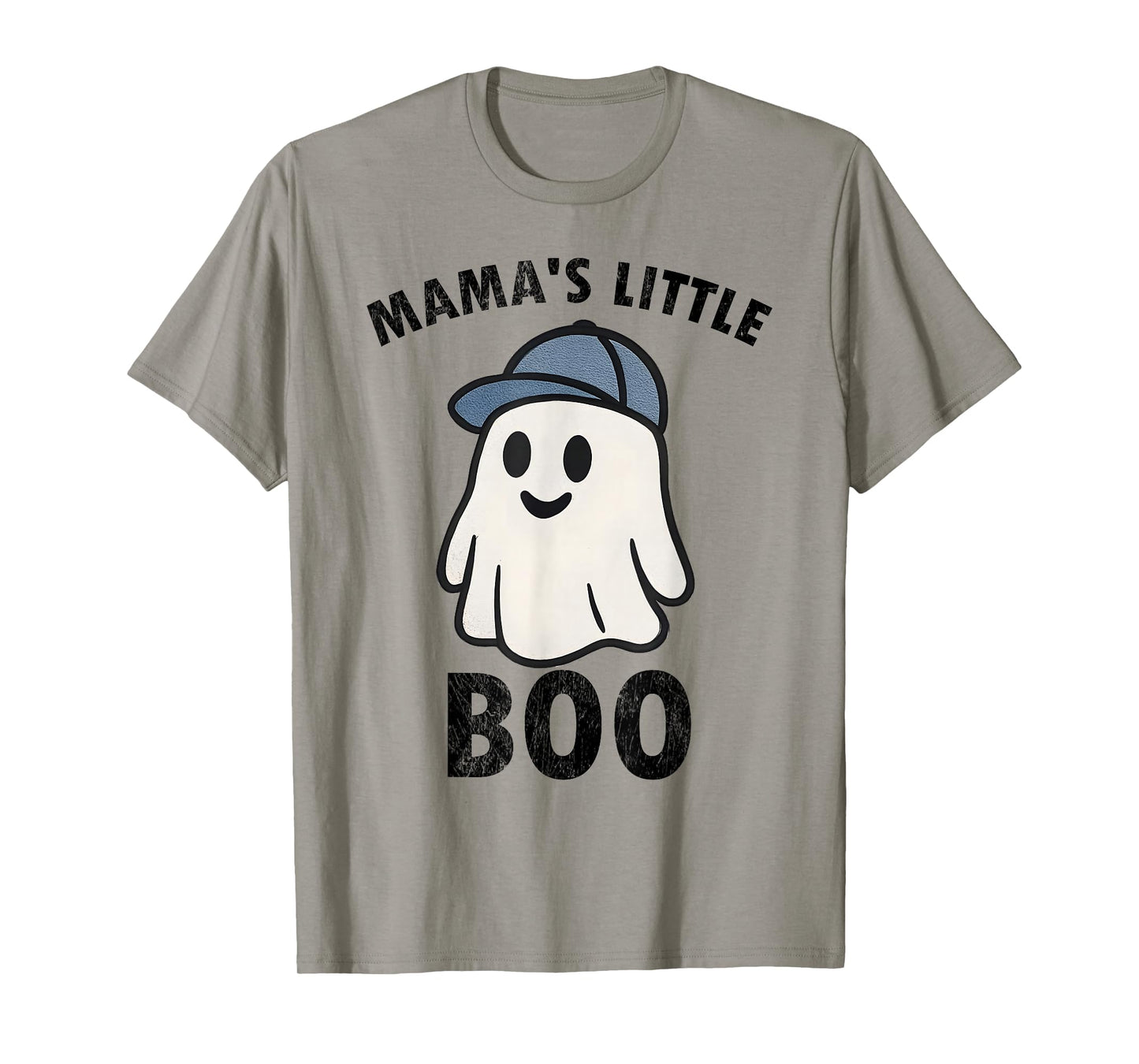 Baby Boy Halloween Mamas Little Boo Ghost Boy T-Shirt
