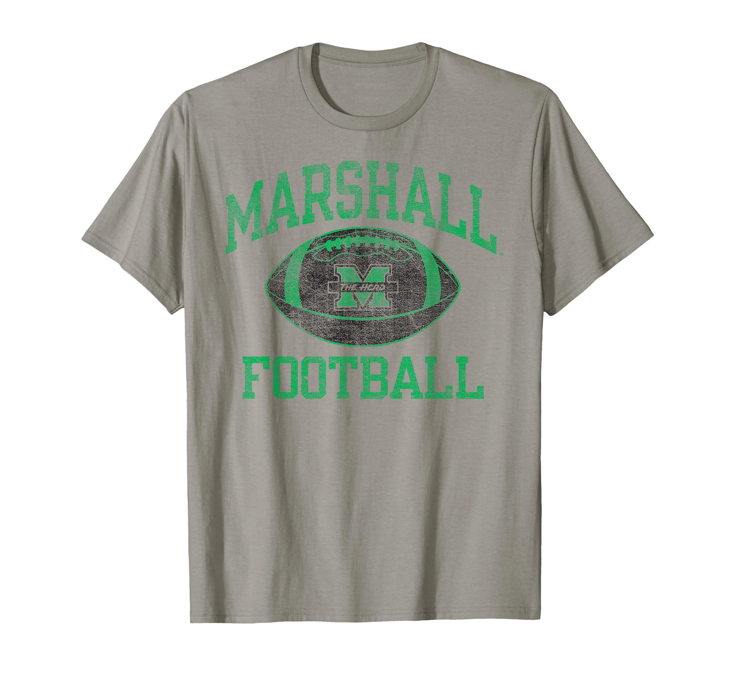Marshall Thundering Herd Football Intensity White T-Shirt