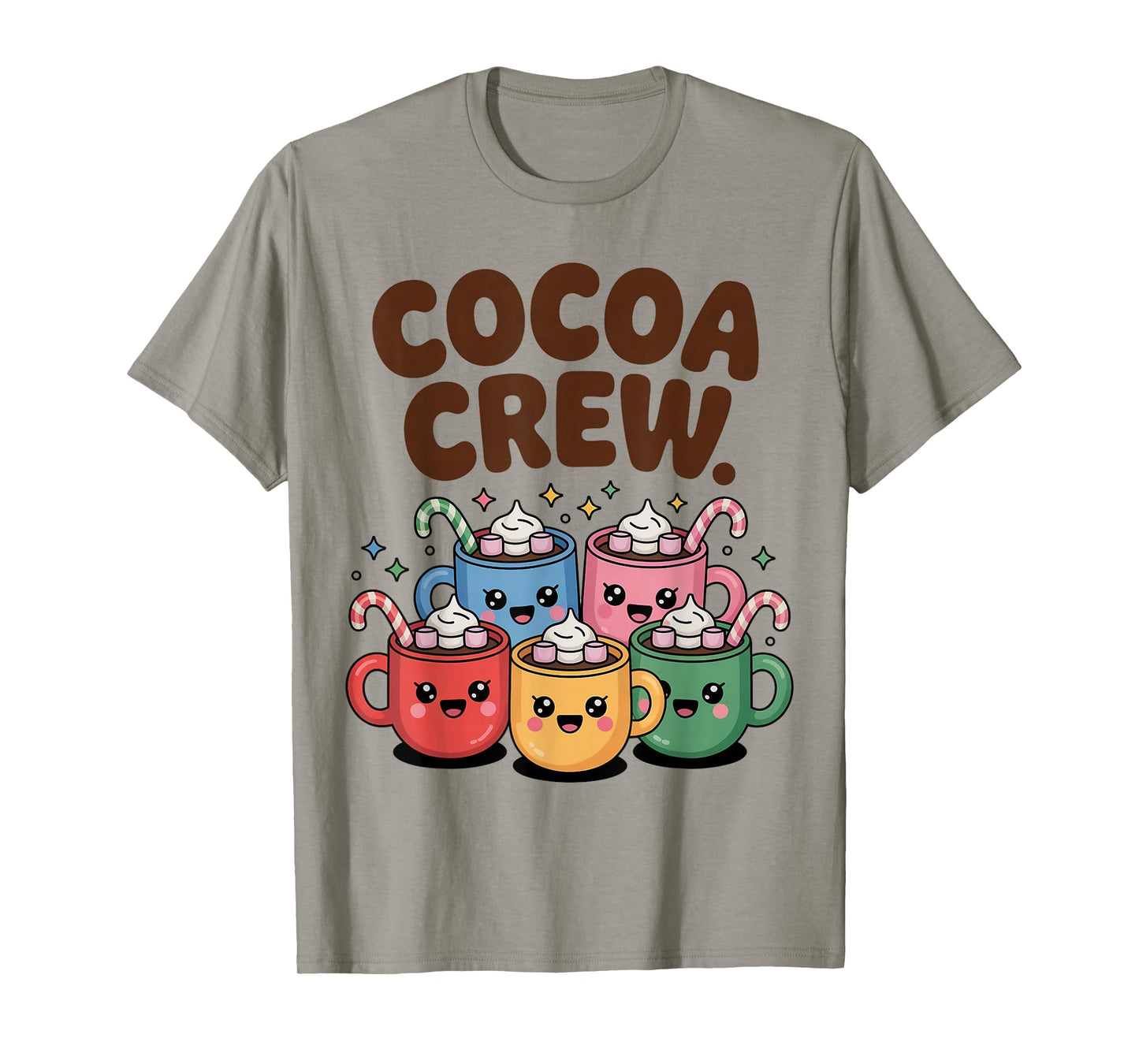 Hot Chocolate Matching Pajamas Cocoa Crew Cute Christmas T-Shirt
